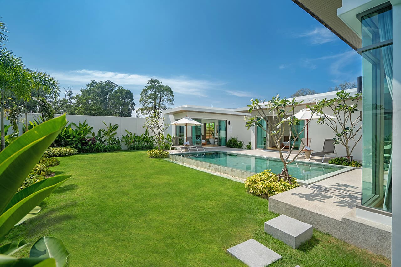 Shambhala Grand Villa — 2 BR Deluxe Garden Pool Villa