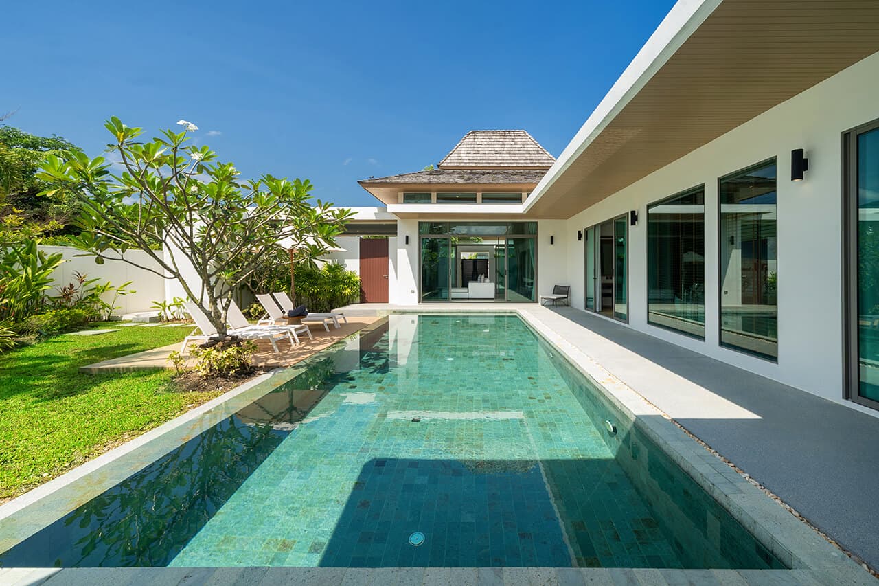 Shambhala Grand Villa — 3 BR Deluxe Garden Pool Villa