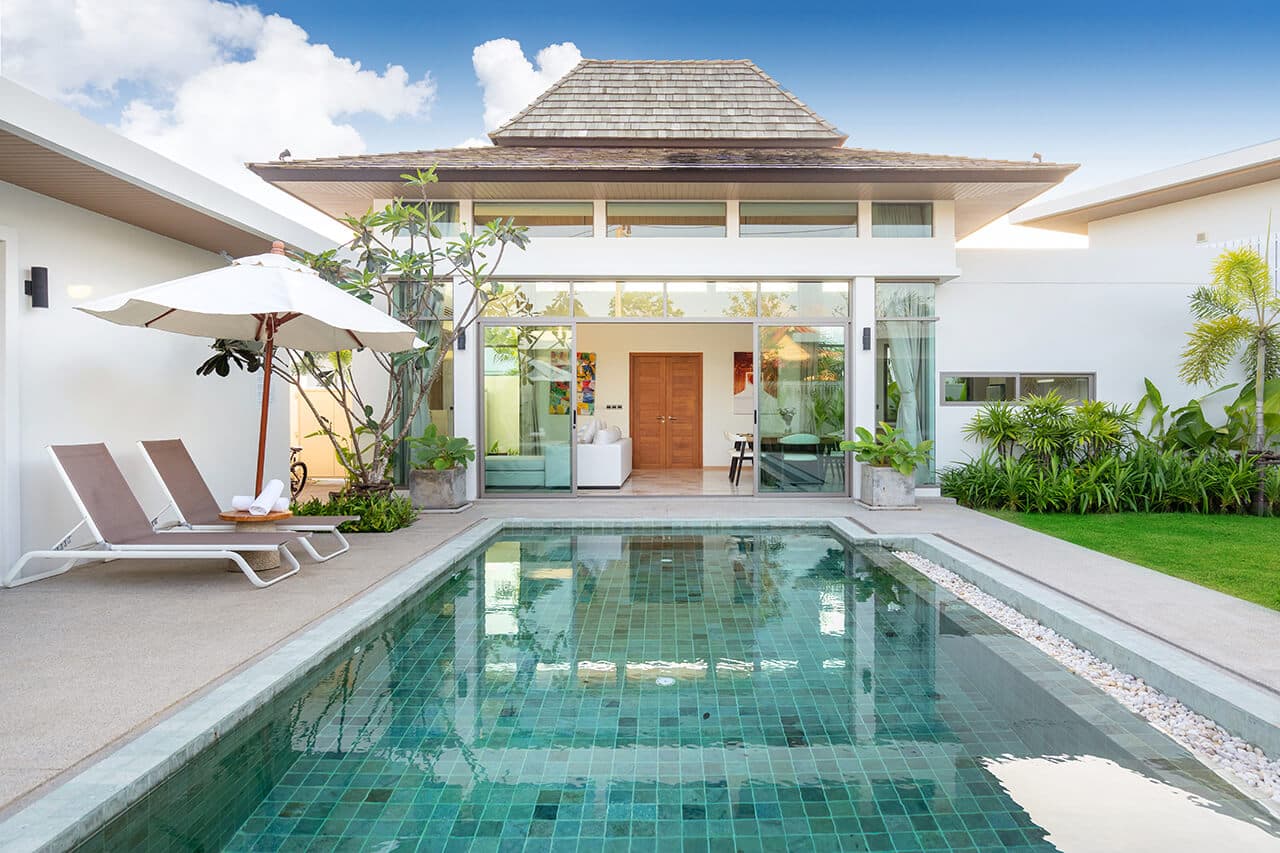 Shambhala Grand Villa — 3 BR Grand Deluxe Garden Pool Villa
